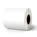 YIKIADA 感熱ラベルシール 白 矩形タイプ A6サイズ相当 ラベルシール 100×150mm 250枚入り/巻 プリンター対応 感熱ロール紙 強粘着 ロー...