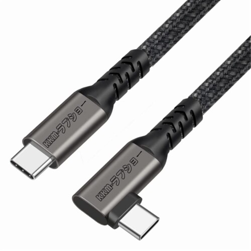 KKM-uV[Type-c 3 .2 Gen2 USB-C to USB-C P[u PDΉ100W/5A}[d USB3.1/3.0/2.0ʌ݊ Type-C@Ή PD3.0 PPS QC3.0 E-Marker  (3.0m)