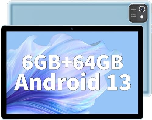 Aigopad ^ubg 10C` wi-fif6GB+64GB+1TB g\ IPS 1280*800𑜓x ʁA6000mAheʃobe[ 2.4GWifi BT4.2 GPS GMSF USB-C 3.5mmwbhz[q t (blue)