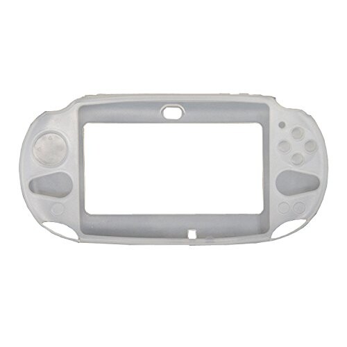 OSTENT ケースカバー 保護 シリコンソフト ポーチスキン Sony PS Vita PSV PCH-2000用 (white)