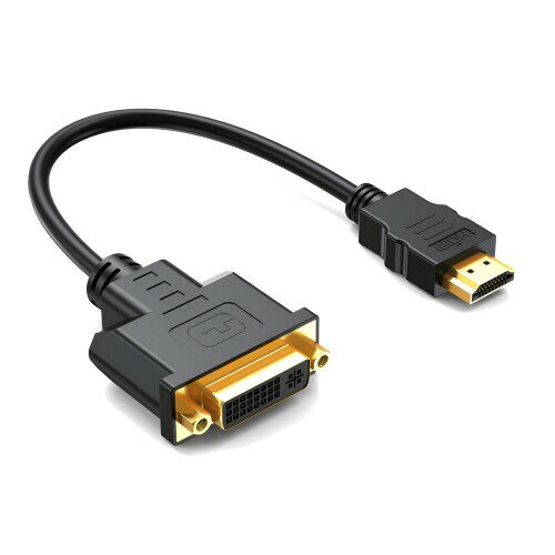 楽天アルメリアセカンドストアMMOBIEL HDMI - DVI ケーブル アダプター - 双方向 - メス DVI-I デュアル リンク - オス HDMI - ケーブル コンバーター モニター、PC、テレビ、ゲーム、プロジェクターをサポート - 1080p フル HD 60Hz