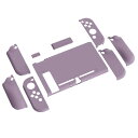PlayVital AlterGrips Nintendo Switchに対応用人間工学に基づいたグリップカバーと保護シェル、ジョイコンのシェル&グラスフィルム...