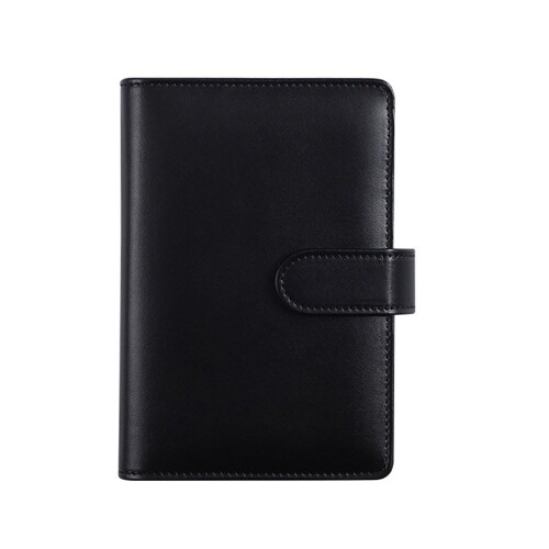 Costowns システム手帳 高 級 レザー A5 6穴 ペンホルダー付き4枚カード収納可 リフィル100枚付属 日記帳ノート手帳 メモ帳 ビジネス手帳 事務...