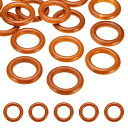 PATIKIL 55mm 天然木製リング 10個入り 木製リング クラフトペンダント DIY宝石作り マクラメ用 茶色色