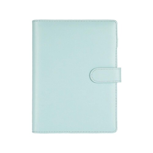 Costowns システム手帳 高 級 レザー A5 6穴 ペンホルダー付き4枚カード収納可 リフィル100枚付属 日記帳ノート手帳 メモ帳 ビジネス手帳 事務...