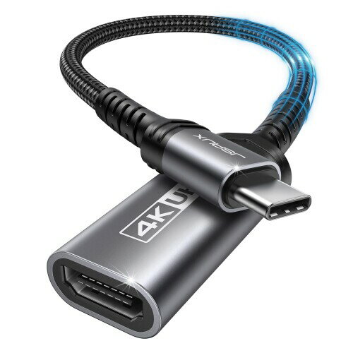 JSAUX USB CHDMIץ4K HDMIUSBC (Thunderbolt 3/4ߴ)CHDMIץiPhone 15/Pro/Max/PlusMacBook Pro AiriPad ProSamsung S23 S22SurfacePixelbookdell -졼