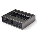 summina オーディオインターフェース usbオーディオインターフェイス プロフェッショナルレコーディング XLRオーディオインターフェイス DSPリバーブ 48Vファンタムパワーサウンドカード 16