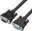 DTECH RS232C Ĺ֥ 1.5m -᥹ ꥢ  ֥ DB9 Cable Null Modem ̥ǥॱ֥