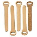 ヌメ革 ジッパータブ 全長63mm 国産姫路レザー 5本 たかまるECO LEATHER 引手 ジッパースライダー ジッパープル 引っ張りやすい 取付簡単 衣類 ポーチ バックパック 靴 ジャケット テント