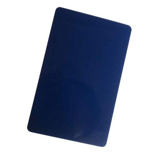 MIFARE Classic 1K RFID カード 13.56mhz ISO14443A 空白 色 PVC カード （10パック） (青)