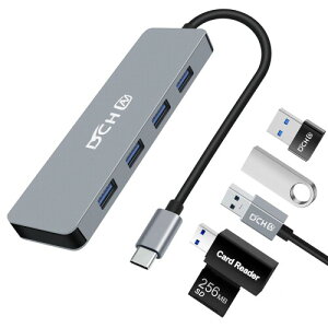 DCHAV USB C ϥ 4 ݡ USB 3.0 ĥ Ķ USBϥ USBץå ޥݡ ץ  ΡPC ץ󥿡 USB HDD ܡ ޥ Windows Mac Linux Chromeб