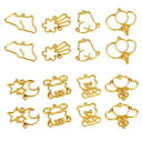 HAMILO レジン枠 空枠 フレームパーツ クマ メルヘン カン有 8種各2点計16点セット