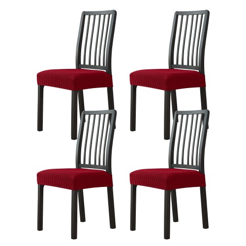 椅子カバー 座面のみ 伸縮素材 座面カバー ストレッチ 張り替え用 洗える 取り外し簡単 肘掛なし用 オ..