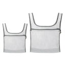 洗濯ネット大 細かい網目 仕分け洗い ランドリーネット 多機能 持ち手付きランドリーバッグ&エコバッグ兼用 洗衣袋 抗菌 耐久性 コート洗濯ネット 小 型崩れ防止 収納バッグ