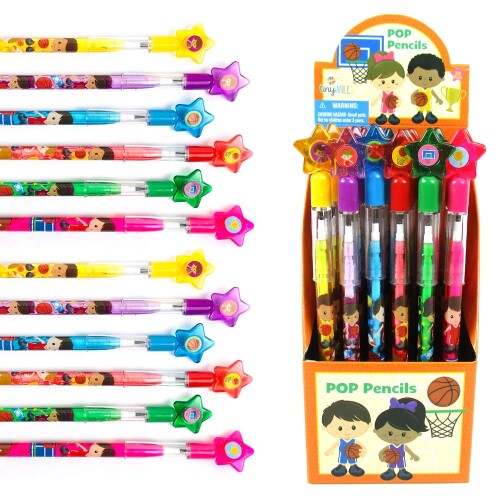 TINYMILLS バスケットボールマルチポイント鉛筆 24本