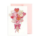 メッセージカード 封筒付き Baloon Bouquet m01-019