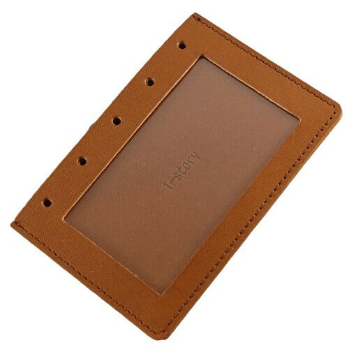 (i-story) ミニ5穴用 システム手帳リフィル (2)フォトフレーム 日本製 (ブラウン)