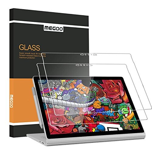 MEGOO Microsoft Surface Book 3/2, 15 (2020V^jp tیtB (ߗ)(ȒPt)(z)(dx9H) Surface Book 3 i15C`jیtB