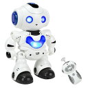 ロボット Huang Yem ロボット ラジコン ロボットおもちゃ ラジコンロボ 初めてのロボット 子供おもちゃ ダンス ミュージック ライト デモモード 人型 初心者向け 操作簡単 男の子 クリスマス 誕生日