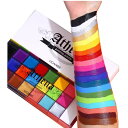 Beauty Glazed UCANBEフェイスボディペイント、20色プロの油絵フラッシュタトゥーメイクパレット絵画アートハロウィーンパーティーファンシードレスビューティーパレット