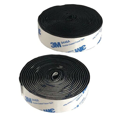 オーディオファン ファスナーテープ 強力 マジック付きテープ 両面テープ付き 強粘着裏糊付 オス・メス..