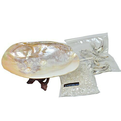 (セドナの魔法 )パールシェル の浄化セット （コブラスタンド赤）ホワイトセージ浄化スマッジング パワ..