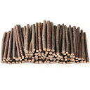 LAZACA 木の枝 木材スティック 木の棒 細枝 ウッドスティック ハンドメイド材料 約50個 10cm/0.5-0.8cm