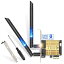 EDUP WiFi 6E PCIE̵LAN Intel AX210 6GHz/5GHz/2.4GHz Bluetooth5.2802.11axĶٱ/160MHz/MU-MiMo/ҡȥդWindows10/11 64bitб