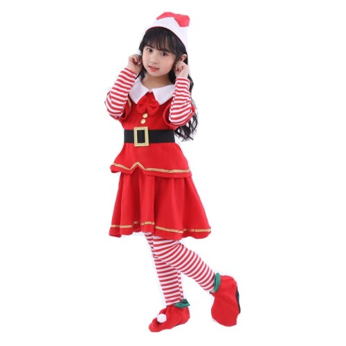 (XIUMU) クリスマス 子供 コスプレ サンタ クリスマス 衣装 サンタコス 大人 サンタ 女の子 男の子 着ぐるみ クリスマスプレゼント ベ..