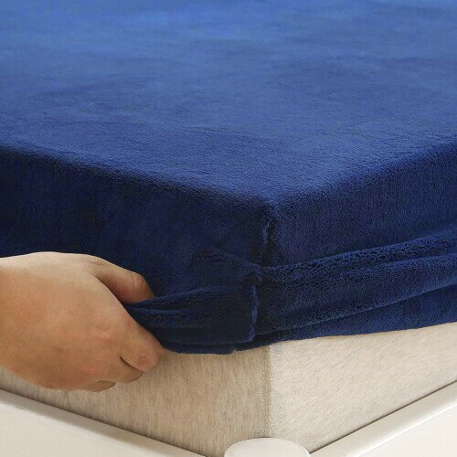 ボックスシーツクイーン冬暖かいマイ...