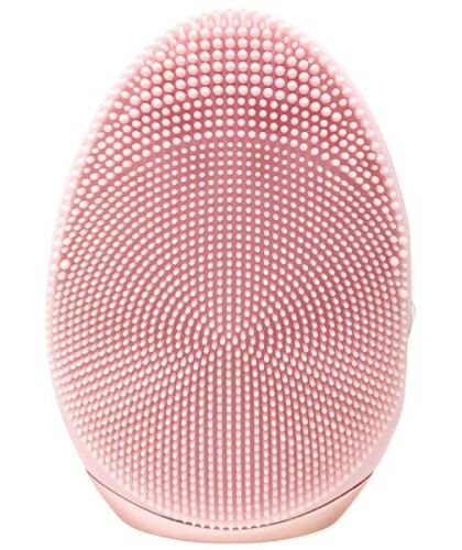 洗顔ブラシ ピンク 販売実績85万台 電動 防水 シリコン マイナスイオン 5段階スピード 洗顔用フェイスブラシ 美顔器 レディース メンズ