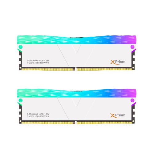 v-color Hynix IC ǥȥåPC ߥ󥰥 Manta XPrism RGB (ȯ) DDR5-6000MHz PC5-48000 32GB (16GB2) U-DIMM 1.25V CL36 (Intel XMP) ҡȥդ TMXPL1660836WWKN