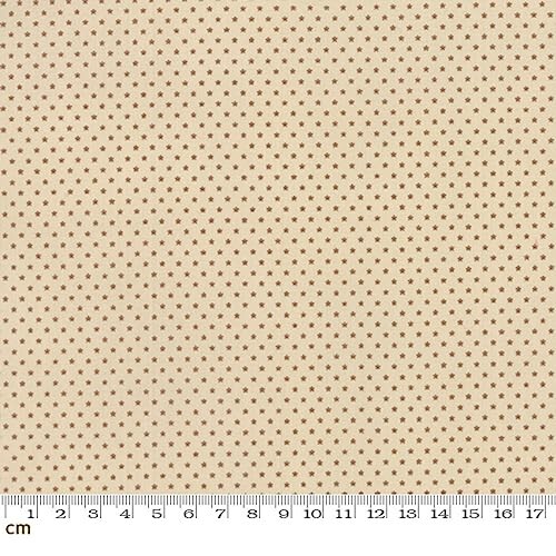 moda 13696-18 小花柄 シーチング 生地 手芸用 オフホワイト (生地巾110cm×100cm) moda 13696-18 小花柄 シーチング 生地 手芸用 オフホワイト (生地巾110cm×100cm)