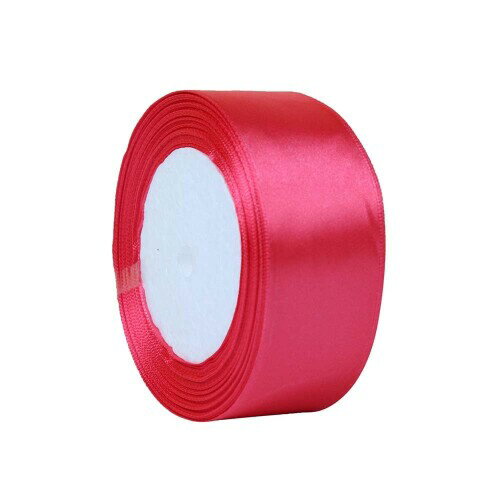 1-1/2インチ(38mm)幅25ヤードサテンリボン 片面ポリエステルリボン ギフト包装パーティー 結婚式 クリ..