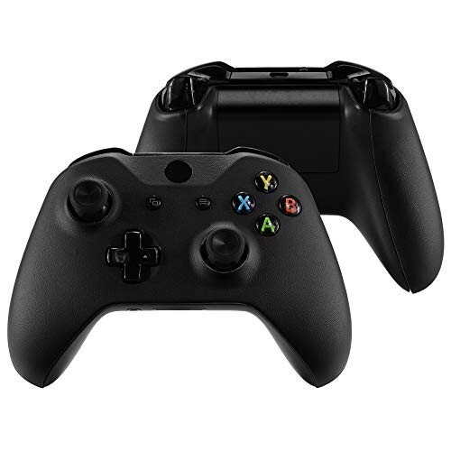 eXtremeRate Xbox One(モデル1708)対応用バックパネル交換フェイスプレート(微細なテクスチャーの質感)、Xbox One X&S対応用フロントハウジングシェルとサイドレールハンドル eXtremeRate Xbox One(モデル1708)対応用バックパネル交換フェイスプレート(微細なテクスチャーの質感)、Xbox One X&S対応用フロントハウジングシェルとサイドレールハンドル
