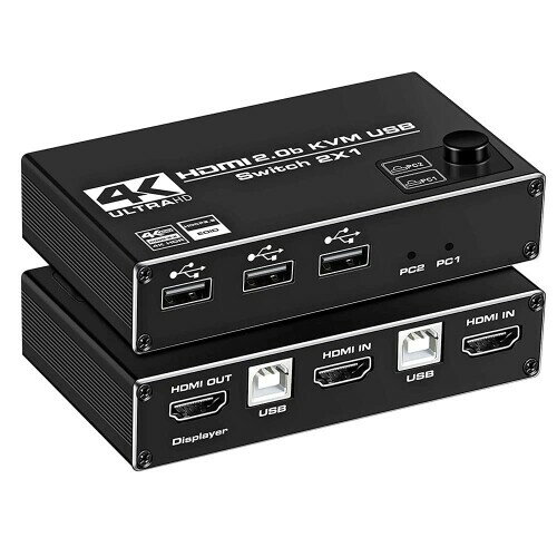 USB HDMI KVMXCb`AKVM HDMIXCb`fAfBXvC21oDP KVMXCb`2|[g4K60Hz HDMI KVMXCb`Lv^[L[{[h}EX1080