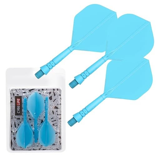 CyeeLife統合ダーツシャフトとダーツ標準形状,ダーツアクセサリーブラック/レッド/ブルー/グリーン/イ..