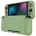PlayVital Nintendo Switchに対応用アップグレードされたケースグリップカバー、ドックに対応できて、Nintendo Switchに対応用人...