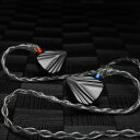 HiFiGo CVJ Kumo フラッグシップ 8 BA インイヤーモニター、バランスドアーマチュア IEM インイヤーイヤホン、4 トーンチューニングスイッチと 3 つの交換可能なプラグ付き (Kumo)