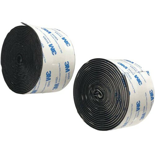 オーディオファン ファスナーテープ 強力 マジック付きテープ 両面テープ付き 強粘着裏糊付 オス・メス..