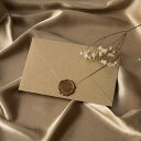 レターセット、ヴィンテージ風手紙セット、ラブレター、便箋、封筒、メッセージカード (リネングレー)