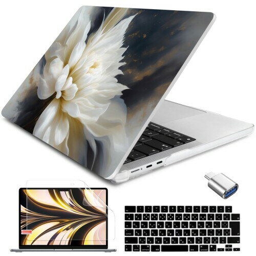 Batianda MacBook Air 13.6 M2 2022 p P[X Jo[ }bNubN GA[ 13C` n[hP[X Air13.6 Retina A2681 Touch ID L[{[h Jo[ & USB-C OTG A_v^[C炩ȉ