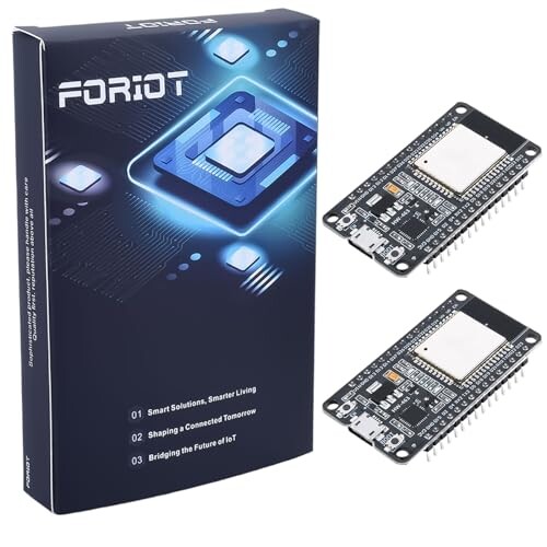 FORIOT 2個 ESP32 ESP-WROOM-32 開発ボード CP2102 MicroUSBコネクタ はんだピン ESP-32S LWIPプロトコ..