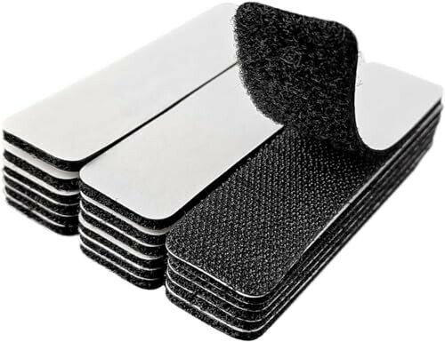 面ファスナー 両面テープ付き 超強力粘着マジック 防水 耐熱 防じん オス メス DIY 使い勝手がよい テ..