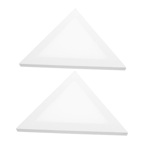 SEWACC 絵画用ボード ストレッチ下地材 ペインティング基底材 アートパネル 30cm 三角形 無酸下地 下塗り済み 軽量 反りにくい 作品制作 壁飾り 家...