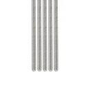 DTGN M3x0.5x90mm(DxPxL) 全ねじロッド - 5個入り - 機械用 - 304ステンレススチール 右ねじロッドバー スタッド - シルバー