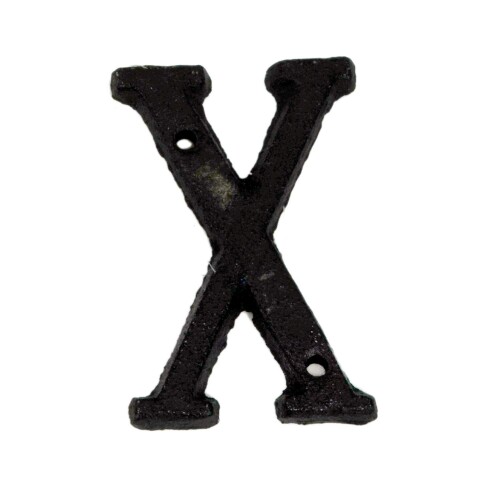 アルファベット イニシャル 数字 Metal Letter 鋳物 キャストアイアン インダストリアル ガレージ DIY おしゃれ ;AVSB-087X