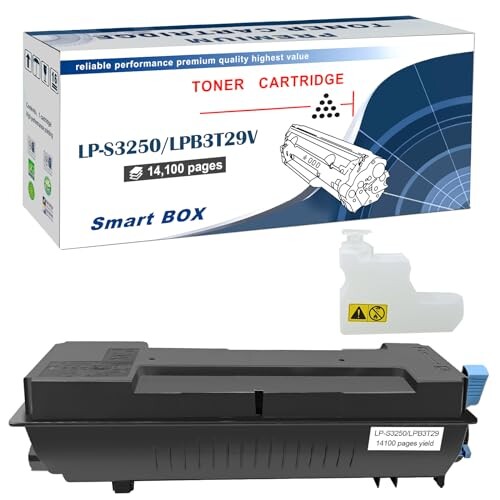 Aseker ݊ Epson LPB3T29V Đgi[J[gbWe14100y[W Ή@Epson LP-S3250 LP-S3250PS LP-S3250Z LP-S32C6 LP-S32C7 LP-S325C8 v^[ (ubN)