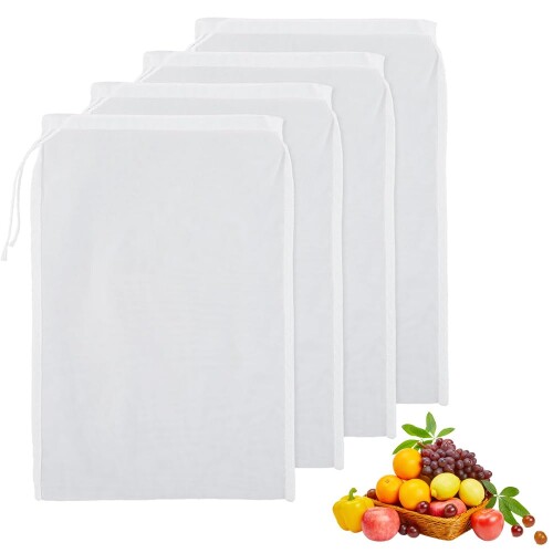 濾過ネット 不織布 袋 ごし ティーバッグ 袋 茶こし網 ティーバッグ 袋だけ 不織布バッグ だしこし袋 こし袋 濾し布 固液分離 再利用可能 豆乳 フルーツジュース 水溶性製品 ビール コー