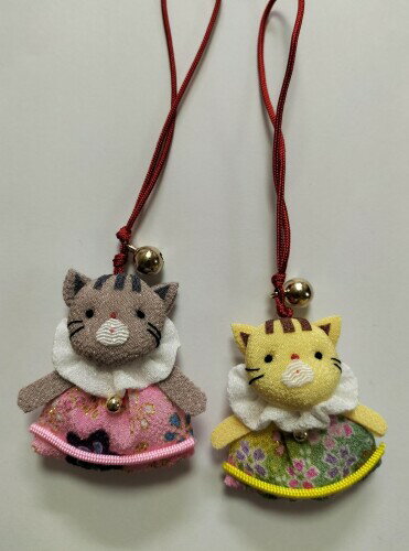 手芸キット 仔猫のチャーム2個セット